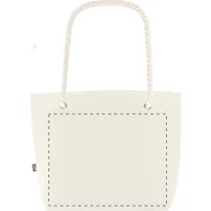   Geanta plaja, 2509E17827, Everestus, 460x320x130 mm, Poliester, Bumbac, Natur