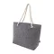 Geanta plaja, 2509E17826, Everestus, 460x320x130 mm, Poliester, Bumbac, Gri