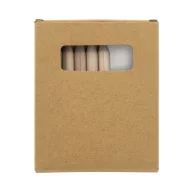   Set de colorat cu design de Craciun, 2509E17623, Everestus, 73x89x15 mm, Lemn, Hartie, Natur