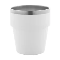 Pahar 250 ml, 2509E17745, Everestus, Ø80x90 mm, Otel, Alb
