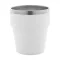 Pahar 250 ml, 2509E17745, Everestus, Ø80x90 mm, Otel, Alb