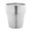 Pahar 250 ml, 2509E17744, Everestus, Ø80x90 mm, Otel, Argintiu