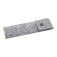 Husa pentru 2 pixuri, 2509E17837, Everestus, 165x50x4 mm, Poliester, Gri