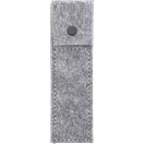 Husa pentru 2 pixuri, 2509E17837, Everestus, 165x50x4 mm, Poliester, Gri