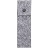   Husa pentru 2 pixuri, 2509E17837, Everestus, 165x50x4 mm, Poliester, Gri