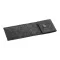 Husa pentru 2 pixuri, 2509E17836, Everestus, 165x50x4 mm, Poliester, Gri dark
