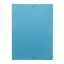 Mapa A4, 2509E18020, Everestus, 240x320x5 mm, Paie, Plastic, Albastru