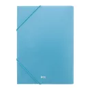 Mapa A4, 2509E18020, Everestus, 240x320x5 mm, Paie, Plastic, Albastru