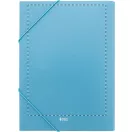 Mapa A4, 2509E18020, Everestus, 240x320x5 mm, Paie, Plastic, Albastru
