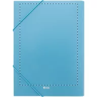   Mapa A4, 2509E18020, Everestus, 240x320x5 mm, Paie, Plastic, Albastru