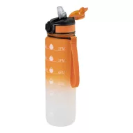   Sticla de apa, Everestus, 2610E18392, 1000 ml, Cu sistem de blocare, Ø79x283 mm, Plastic, Portocaliu