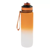   Sticla de apa, Everestus, 2610E18392, 1000 ml, Cu sistem de blocare, Ø79x283 mm, Plastic, Portocaliu
