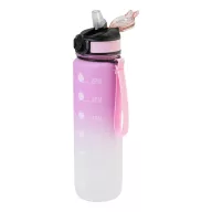   Sticla de apa, Everestus, 2610E18394, 1000 ml, Cu sistem de blocare, Ø79x283 mm, Plastic, Roz
