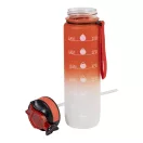 Sticla de apa, Everestus, 2610E18393, 1000 ml, Cu sistem de blocare, Ø79x283 mm, Plastic, Rosu