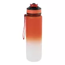 Sticla de apa, Everestus, 2610E18393, 1000 ml, Cu sistem de blocare, Ø79x283 mm, Plastic, Rosu