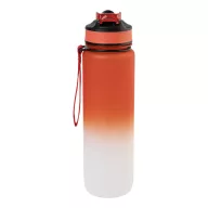   Sticla de apa, Everestus, 2610E18393, 1000 ml, Cu sistem de blocare, Ø79x283 mm, Plastic, Rosu