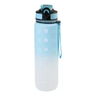   Sticla de apa, Everestus, 2610E18391, 1000 ml, Cu sistem de blocare, Ø79x283 mm, Plastic, Albastru Light