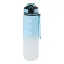 Sticla de apa, Everestus, 2610E18391, 1000 ml, Cu sistem de blocare, Ø79x283 mm, Plastic, Albastru Light