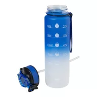   Sticla de apa, Everestus, 2610E18389, 1000 ml, Cu sistem de blocare, Ø79x283 mm, Plastic, Albastru