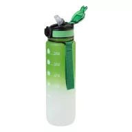   Sticla de apa, Everestus, 2610E18390, 1000 ml, Cu sistem de blocare, Ø79x283 mm, Plastic, Verde