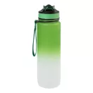 Sticla de apa, Everestus, 2610E18390, 1000 ml, Cu sistem de blocare, Ø79x283 mm, Plastic, Verde