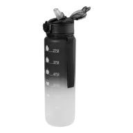   Sticla de apa, Everestus, 2610E18388, 1000 ml, Cu sistem de blocare, Ø79x283 mm, Plastic, Negru