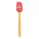 Spatula, 2509E17937, Everestus, 235x40x5 mm, Silicon, Bambus, Rosu