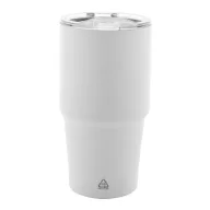   Cana termos, 600 ml, 2509E17737, Everestus, Ø90x175 mm, Otel, Polistiren, Alb
