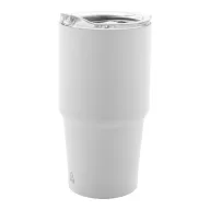   Cana termos, 600 ml, 2509E17737, Everestus, Ø90x175 mm, Otel, Polistiren, Alb