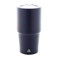   Cana termos, 600 ml, 2509E17734, Everestus, Ø90x175 mm, Otel, Polistiren, Albastru dark