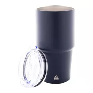   Cana termos, 600 ml, 2509E17734, Everestus, Ø90x175 mm, Otel, Polistiren, Albastru dark