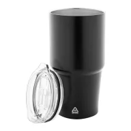   Cana termos, 600 ml, 2509E17733, Everestus, Ø90x175 mm, Otel, Polistiren, Negru
