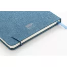 Agenda A5, 2509E17602, Everestus, 145x210x10 mm, Poliester, Hartie, Albastru