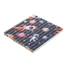 Set 12 creioane, 2509E17768, Everestus, 90x90x9 mm, Lemn, Alb