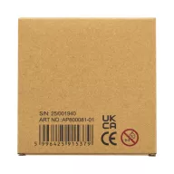   Set 12 creioane, 2509E17768, Everestus, 90x90x9 mm, Lemn, Alb