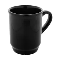   Cana 220 ml, 2509E17704, Everestus, Ø75x94 mm, Ceramica, Negru