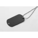 Ecuson pentru animale de companie, 2509E17534, Everestus, 29x50x1 mm, Aluminiu, Metal, Negru