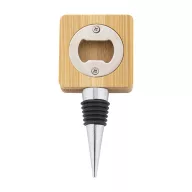   Dop vin, 2509E17645, Everestus, 55x115x20 mm, Metal, Bambus, Natur