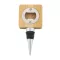 Dop vin, 2509E17645, Everestus, 55x115x20 mm, Metal, Bambus, Natur