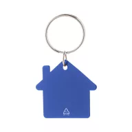   Breloc in forma de casuta, 2509E17793, Everestus, 34x38 mm, Aluminiu, Metal, Albastru