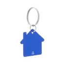Breloc in forma de casuta, 2509E17793, Everestus, 34x38 mm, Aluminiu, Metal, Albastru