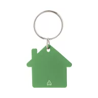   Breloc in forma de casuta, 2509E17794, Everestus, 34x38 mm, Aluminiu, Metal, Verde