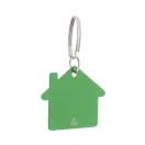 Breloc in forma de casuta, 2509E17794, Everestus, 34x38 mm, Aluminiu, Metal, Verde
