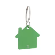   Breloc in forma de casuta, 2509E17794, Everestus, 34x38 mm, Aluminiu, Metal, Verde