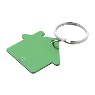   Breloc in forma de casuta, 2509E17794, Everestus, 34x38 mm, Aluminiu, Metal, Verde