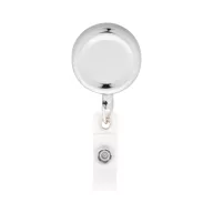   Suport ecuson, 2509E17434, Everestus, Ø30x10 mm, Metal, Argintiu