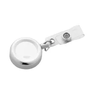   Suport ecuson, 2509E17434, Everestus, Ø30x10 mm, Metal, Argintiu