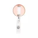 Suport ecuson, 2509E17433, Everestus, Ø30x10 mm, Metal, Roz