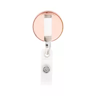 Suport ecuson, 2509E17433, Everestus, Ø30x10 mm, Metal, Roz