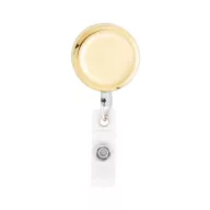   Suport ecuson, 2509E17432, Everestus, Ø30x10 mm, Metal, Auriu